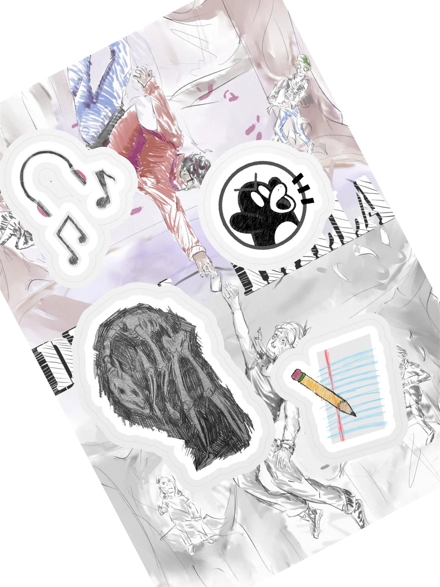 Drawhalla Sticker Sheet product image (1)