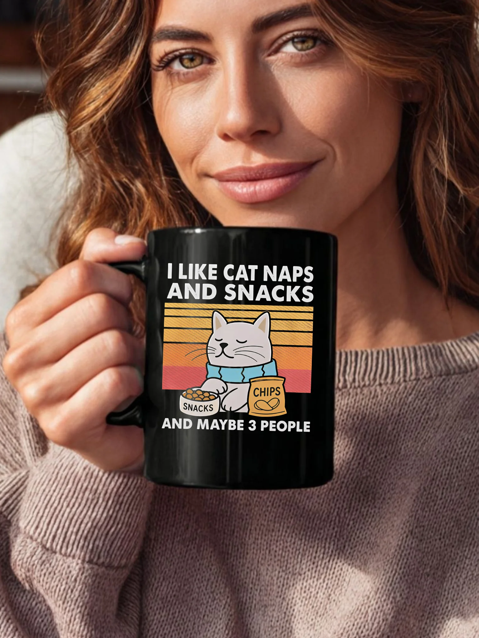 Twin Snacktime Cat Mug product image (1)