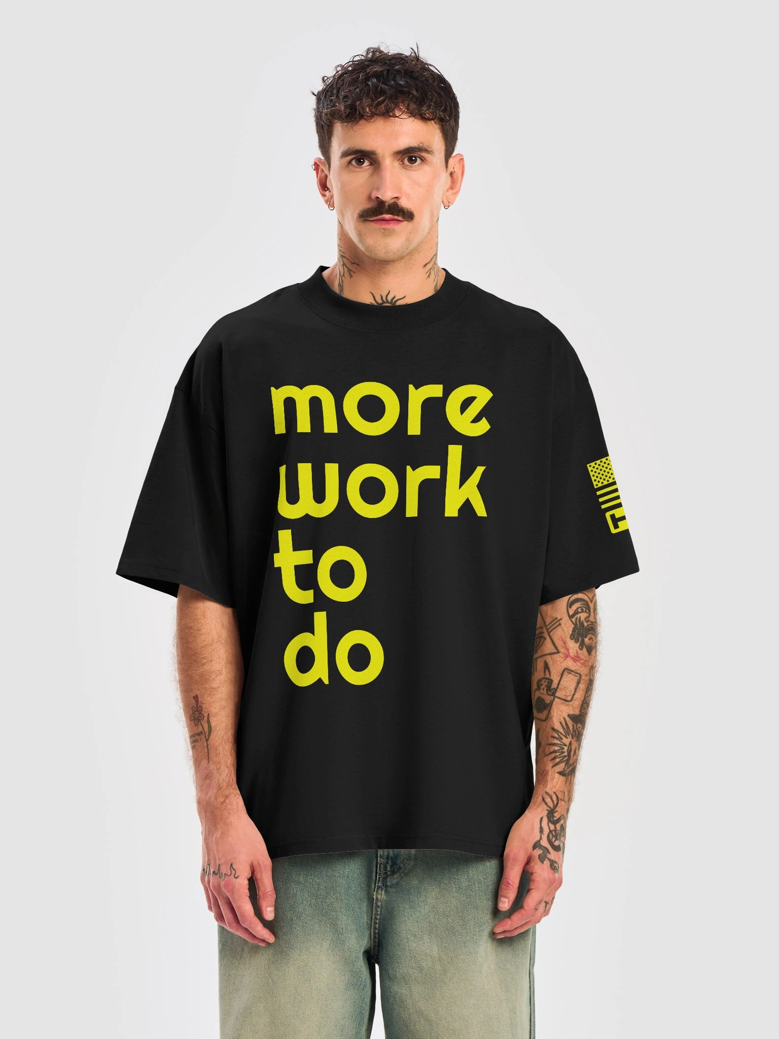 more work to do-HEAVY YELLOW product image (5)