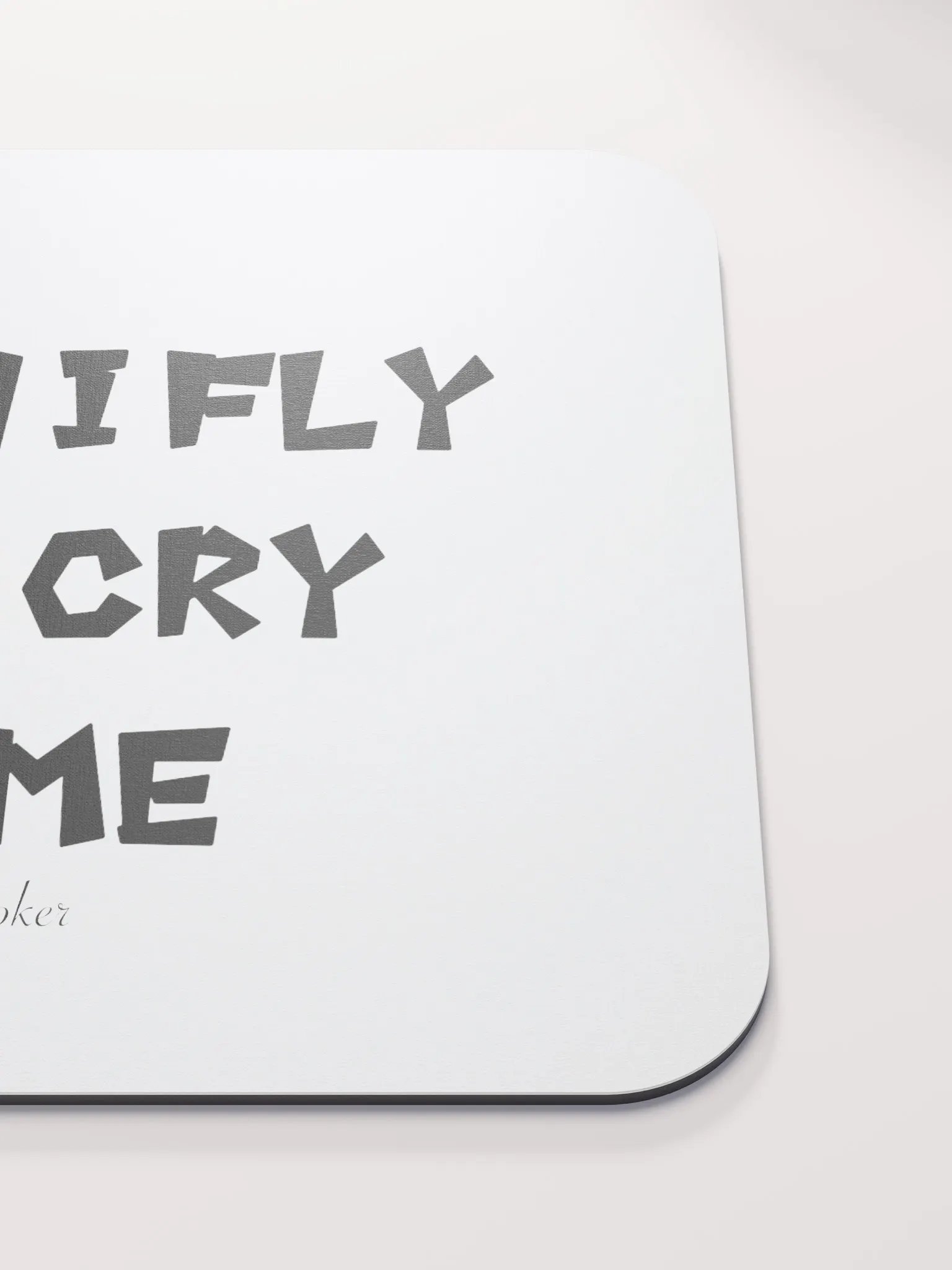 When I Fly Don't Cry Mousepad product image (5)