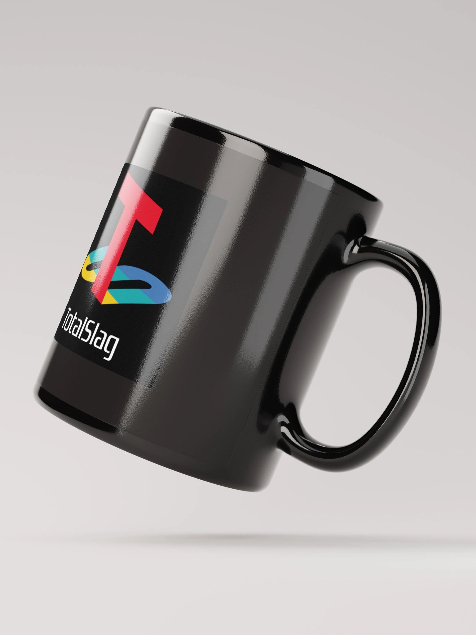 TS1 Logo BlackGloss Mug product image (4)