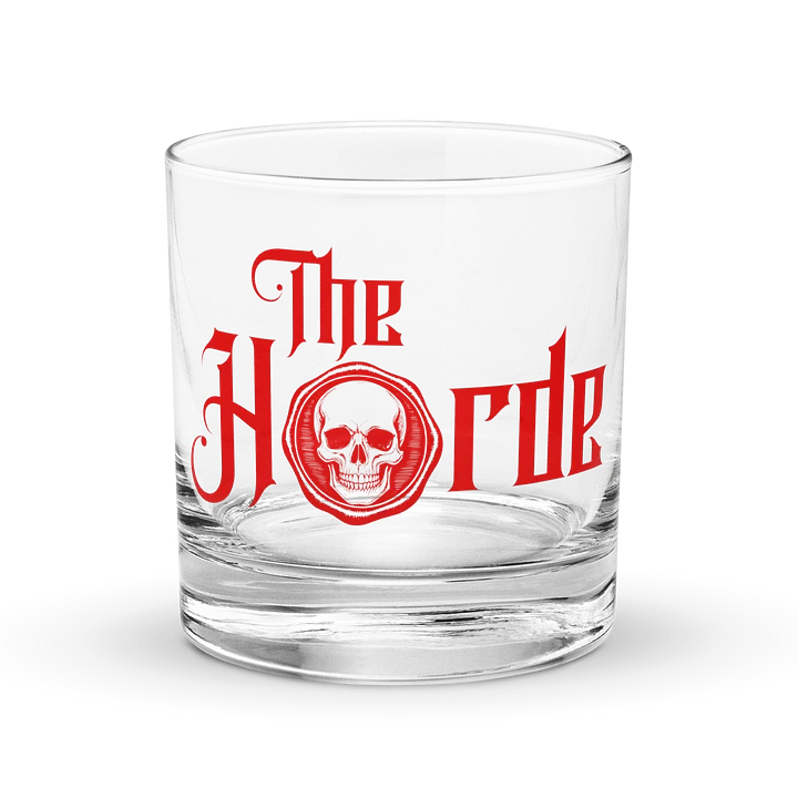 The Horde Full Red Whiskey Glass product image (1)