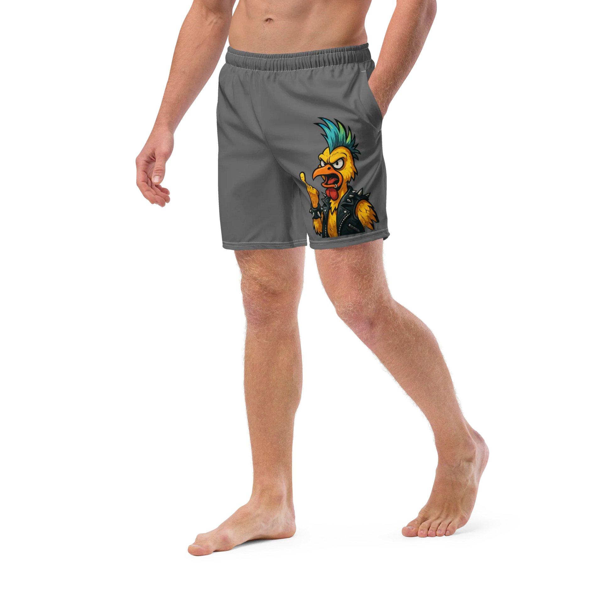 Emo All-Over Print Swim Trunks product image (5)