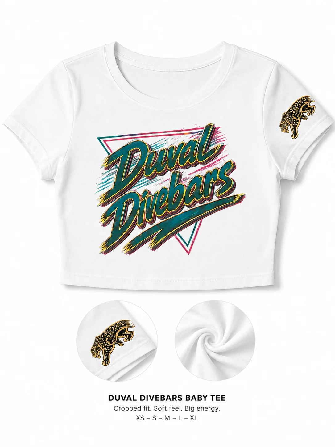 Duval Divebars Retro Women’s Baby Tee product image (2)