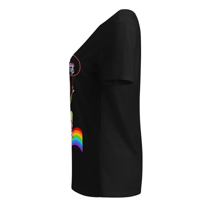 Gay Frog Hype Fitted V-Neck Shirt product image (14)