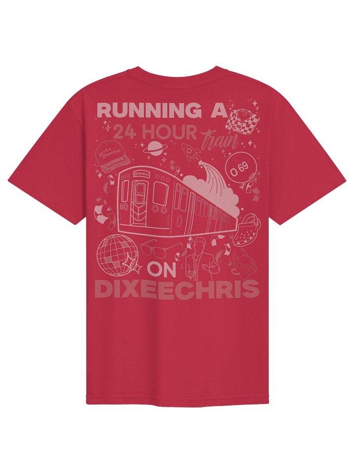 24hr Train Tee - Pink product image (7)