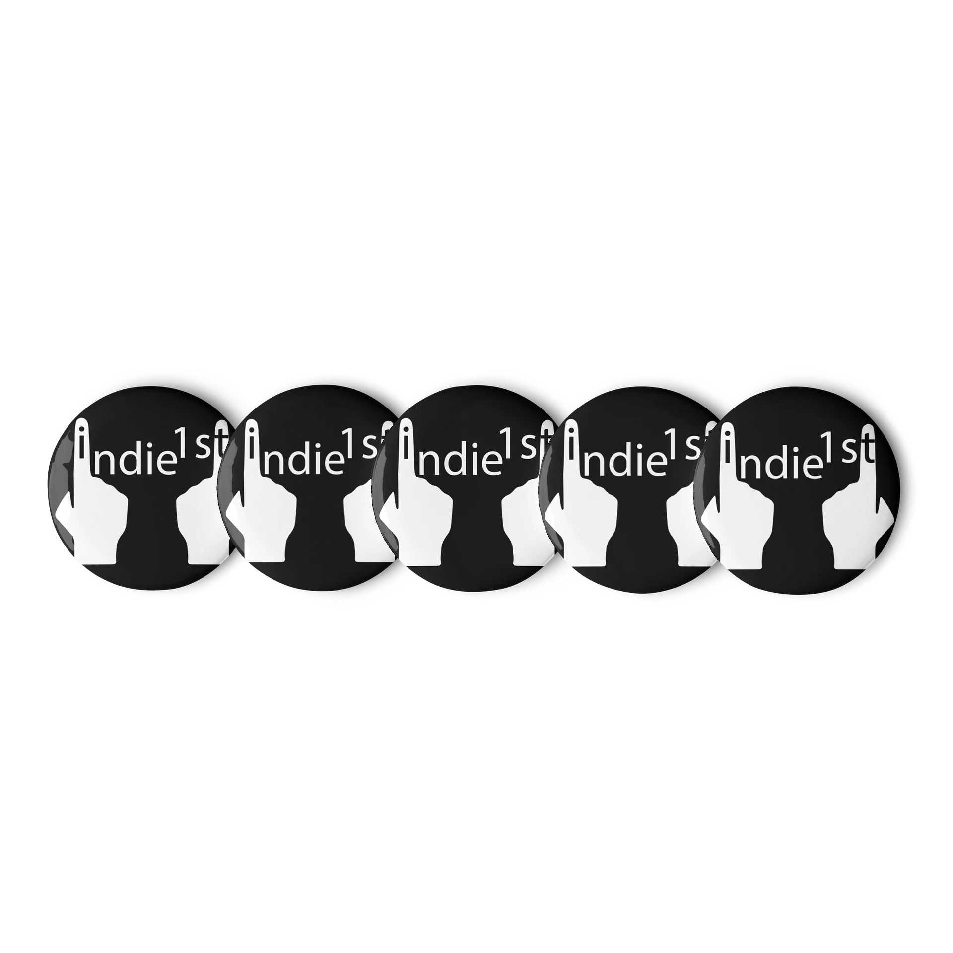 Indie 1st - Pins (Black) product image (1)