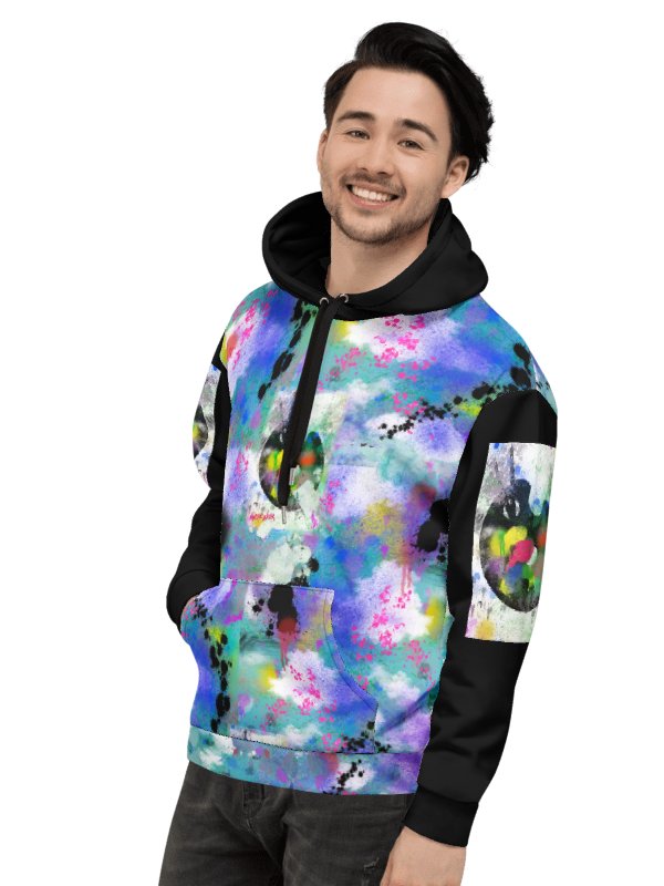 SplatterWear 'Aquatic' Unisex Art Hoodie product image (3)