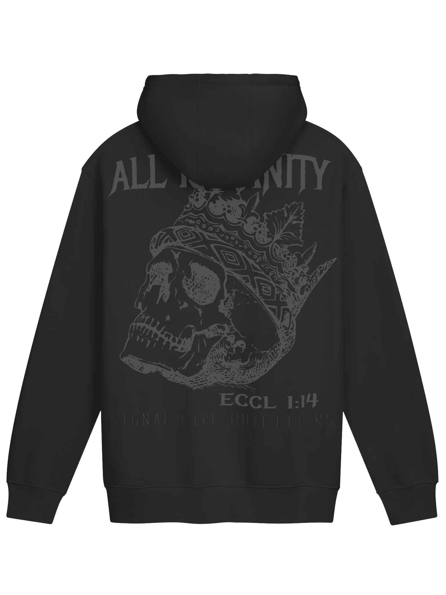 All Is Vanity Mono Color Hoodie product image (1)
