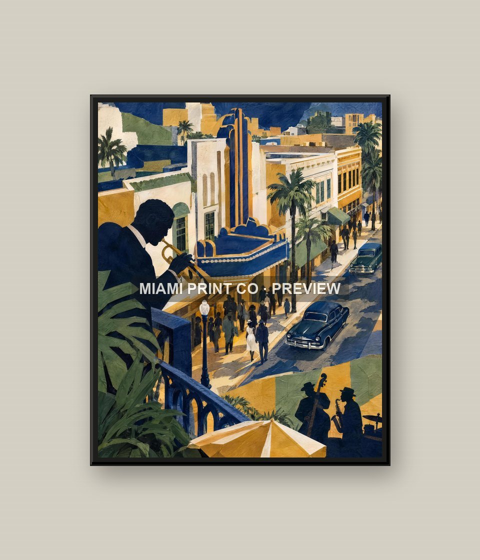 Overtown | Framed Art Print product image (1)