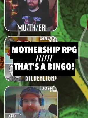 That's a bingo! Nulstromo is our supporter-only #Mothership RPG series. You can find out more on our Patreon, Ko-fi, Twitch, or Discord! All links at nofame.ca  #scifi #horror #ttrpgtok #dndtiktok