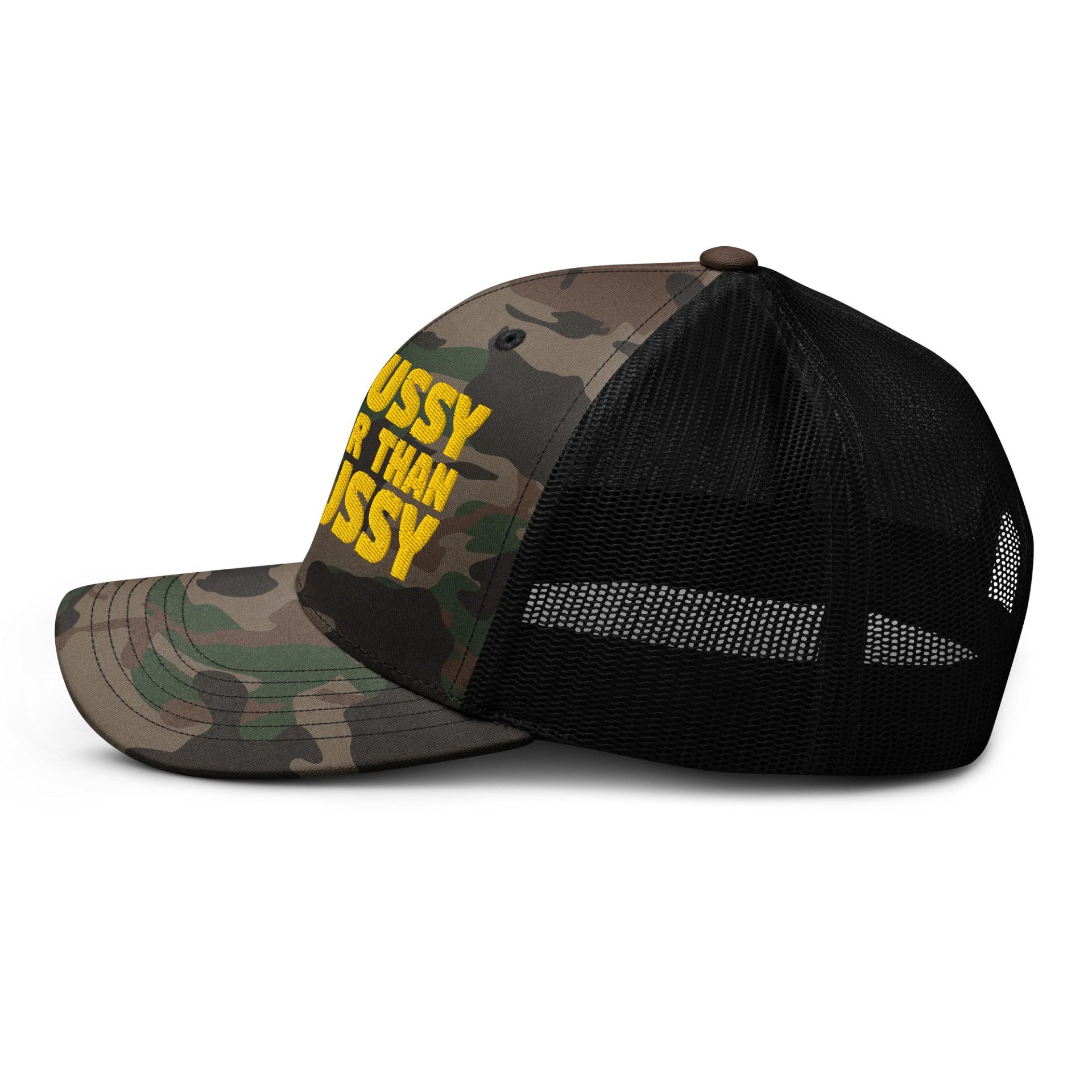 OLD VS NONE Camo Trucker Hat product image (3)