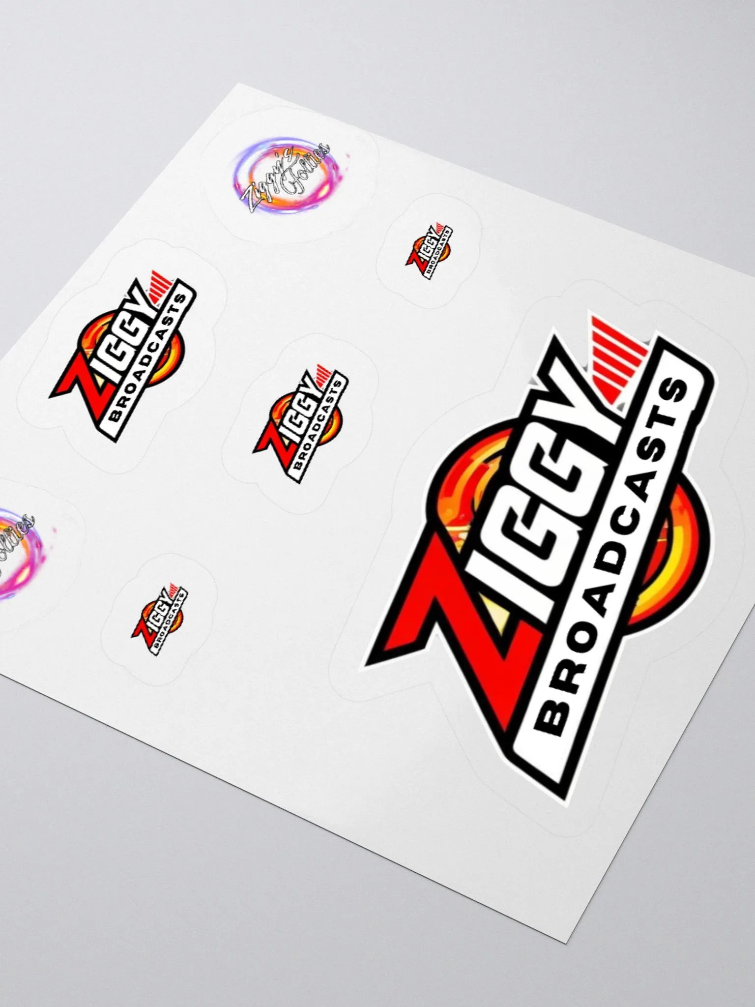 Ziggy Broadcast Computer Stickers product image (3)