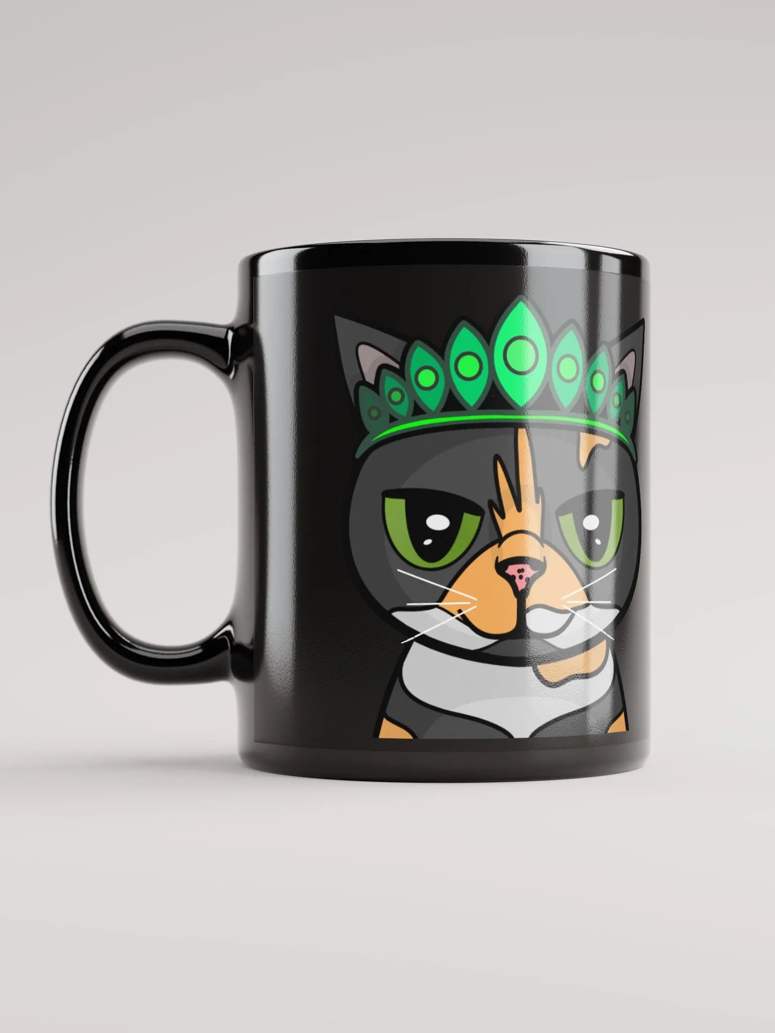 Deedlz Black Glossy Mug product image (5)