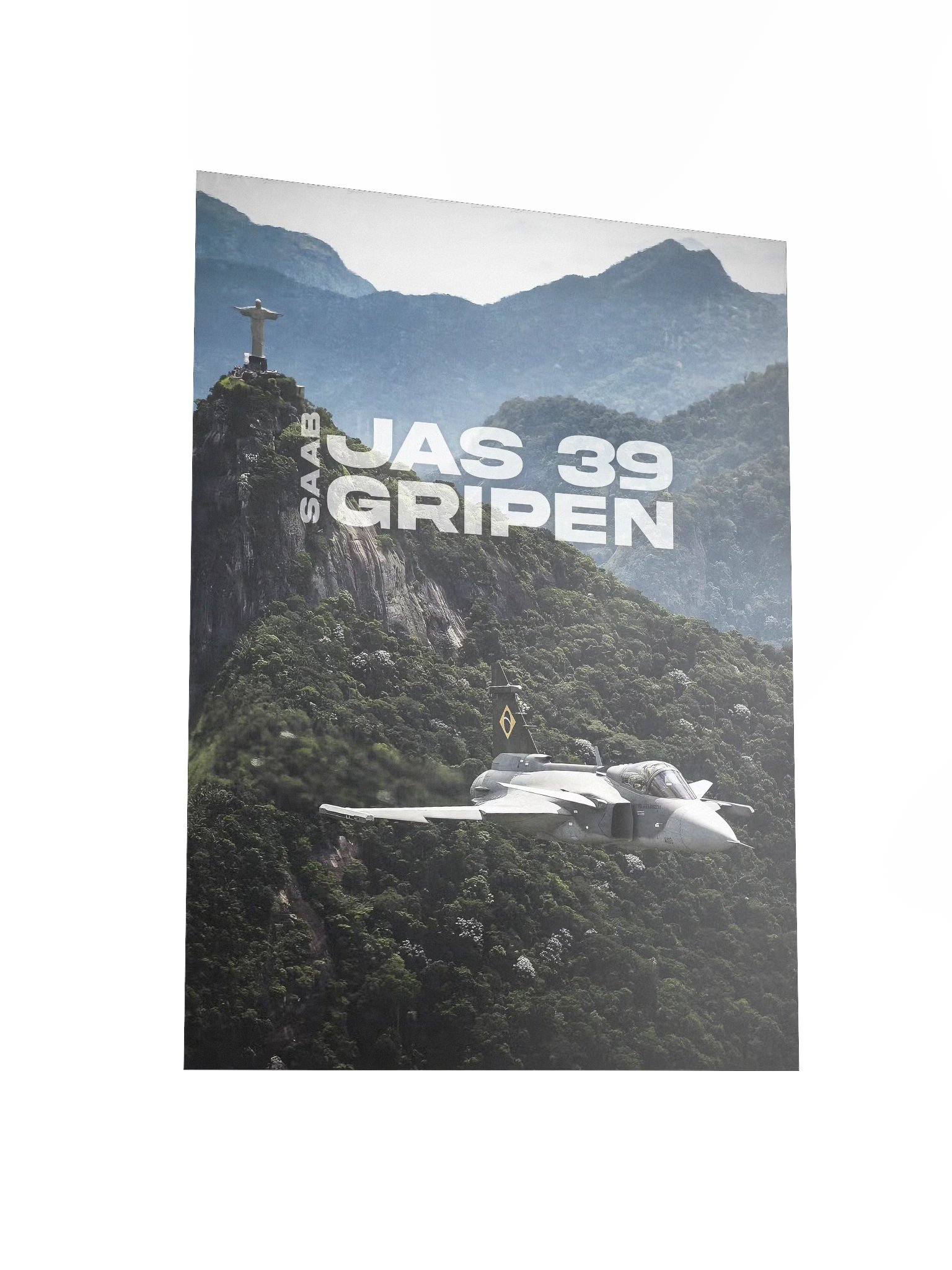 JAS 39 Gripen Multirole Fighter Poster product image (4)