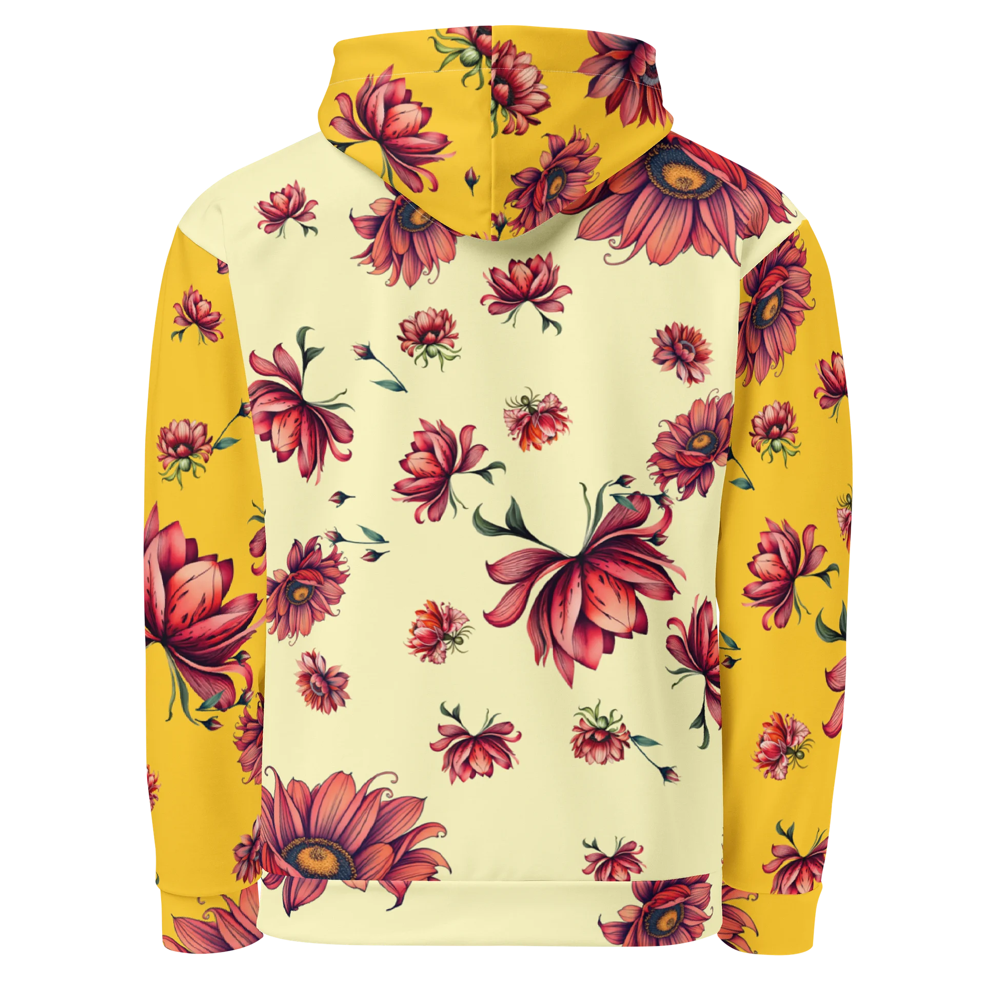 Flower thoughts-cotton hoodie product image (4)