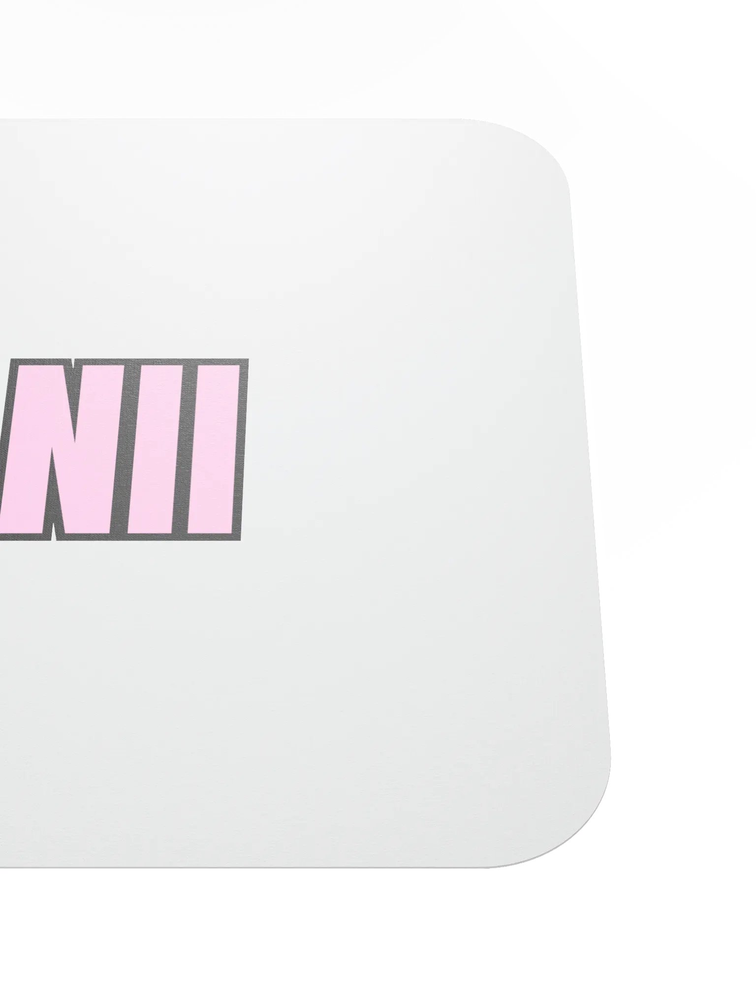 DANII PINK BLACK MOUSE PAD product image (5)