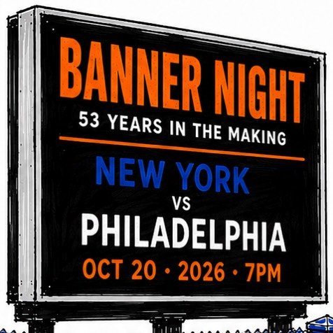 Alittle tease for what we have for Opening night. 

#knicksinfive #nyk #knicks #nbaopeningnight