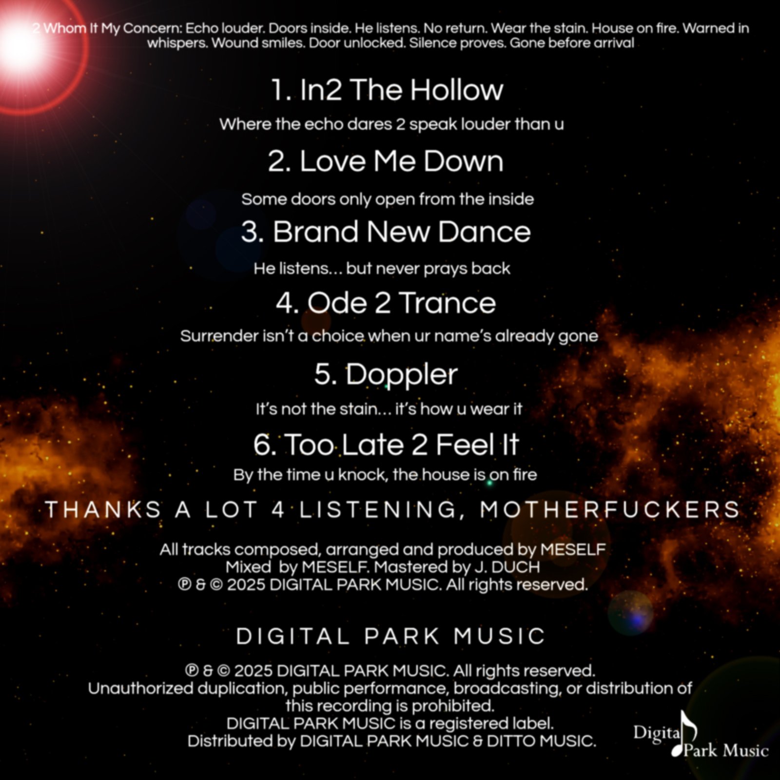 Ode 2 Trance (Meself) product image (2)