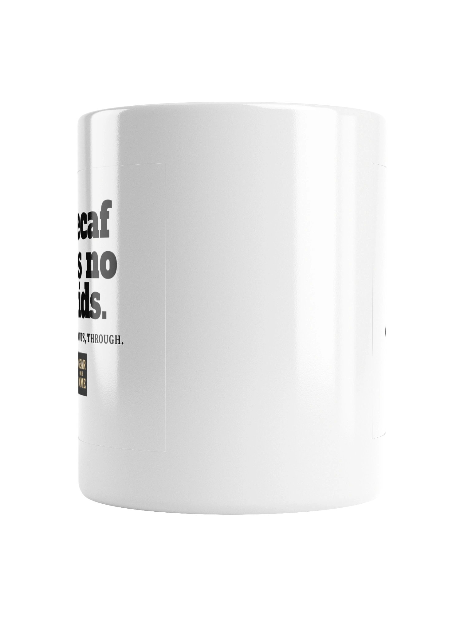 Decaf Has No Mids Funny Guitarist Ceramic Coffee Mug. product image (2)