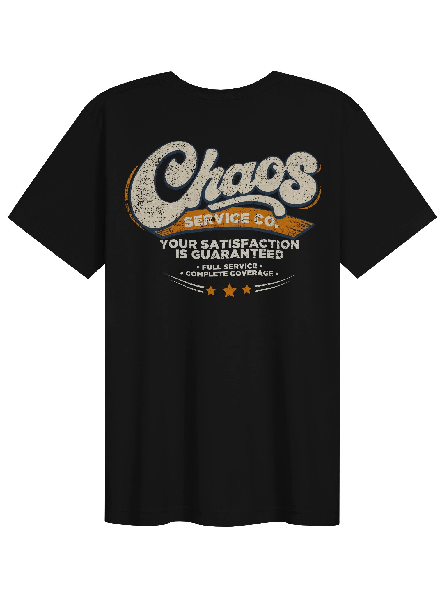 Chaos Service Co. T-Shirt (Distressed, 2-Sided) product image (2)