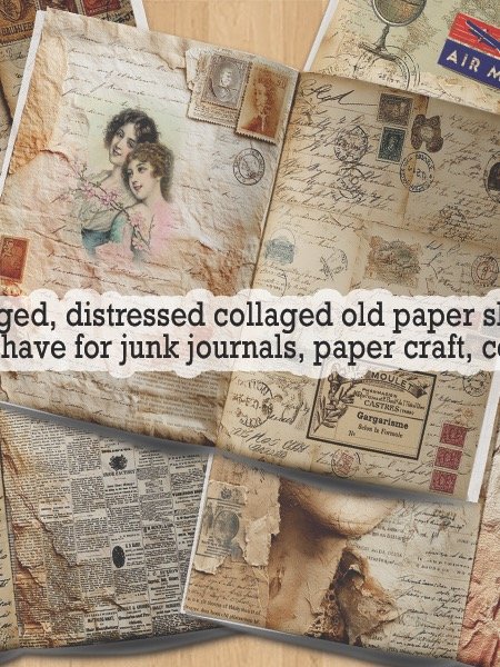 Timeless Distressed Papers Collection E-book product image (2)