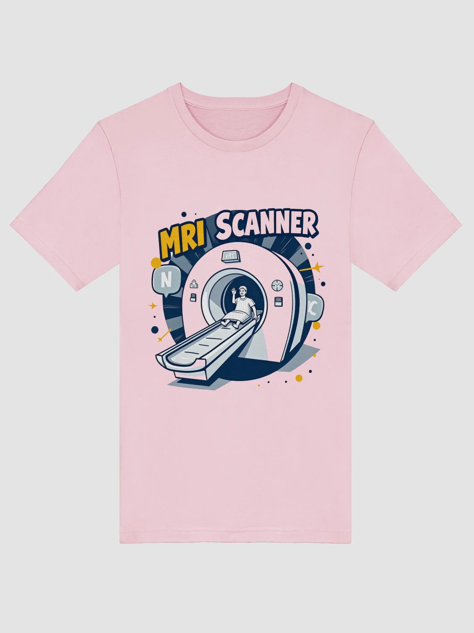MRI Scanner Cartoon T-Shirt product image (1)