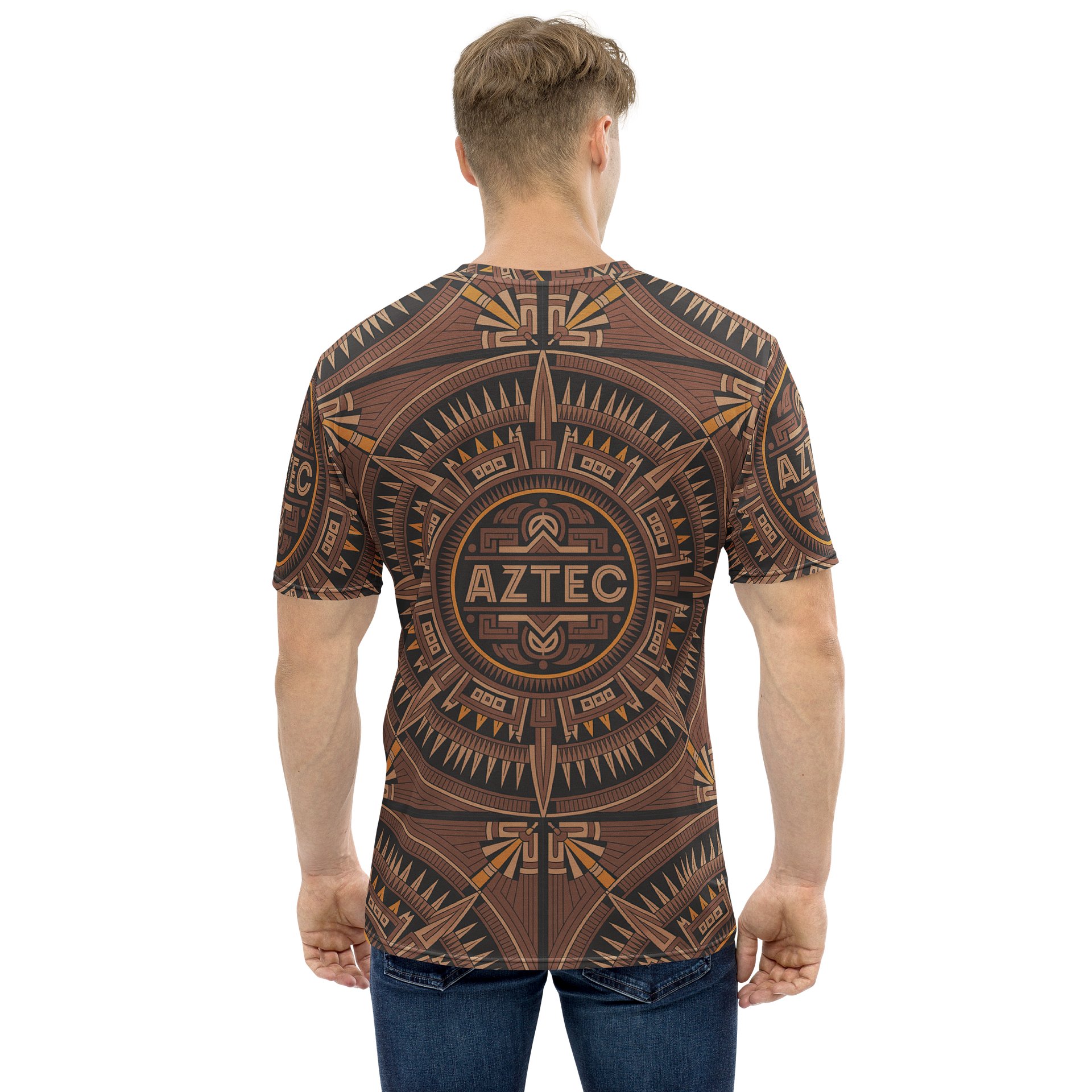 Aztec Sacred Geometry T-Shirt – Ancient Geometry 01 product image (5)