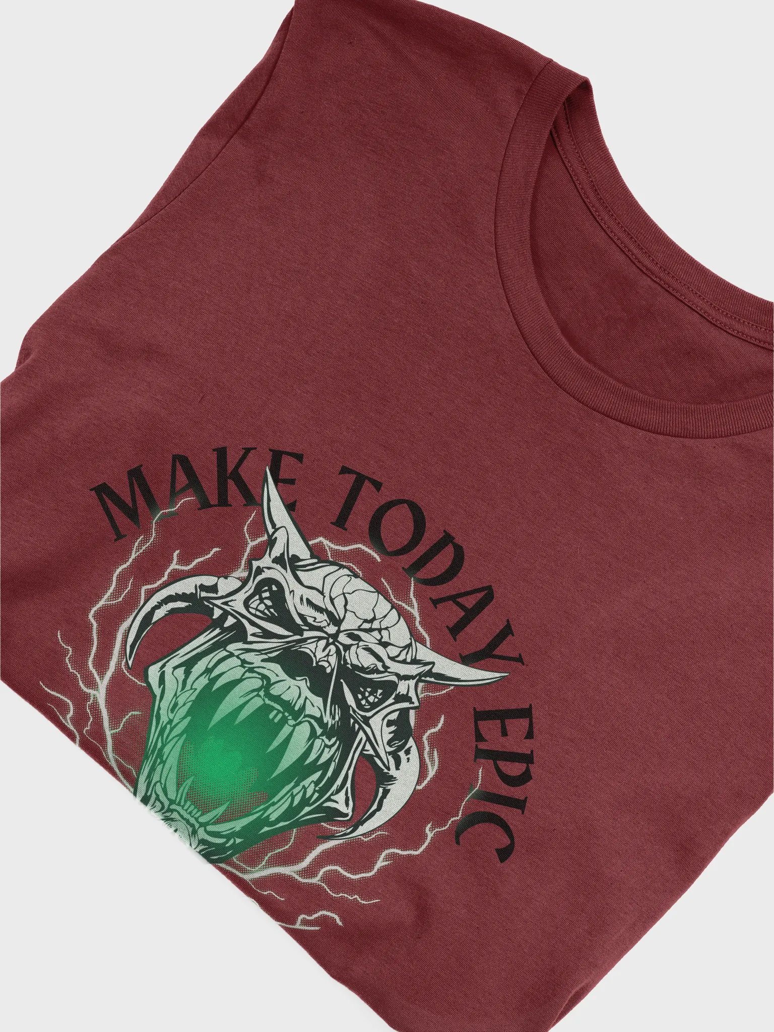 Menacing Skull Glow-in-the-Dark T-Shirt product image (5)