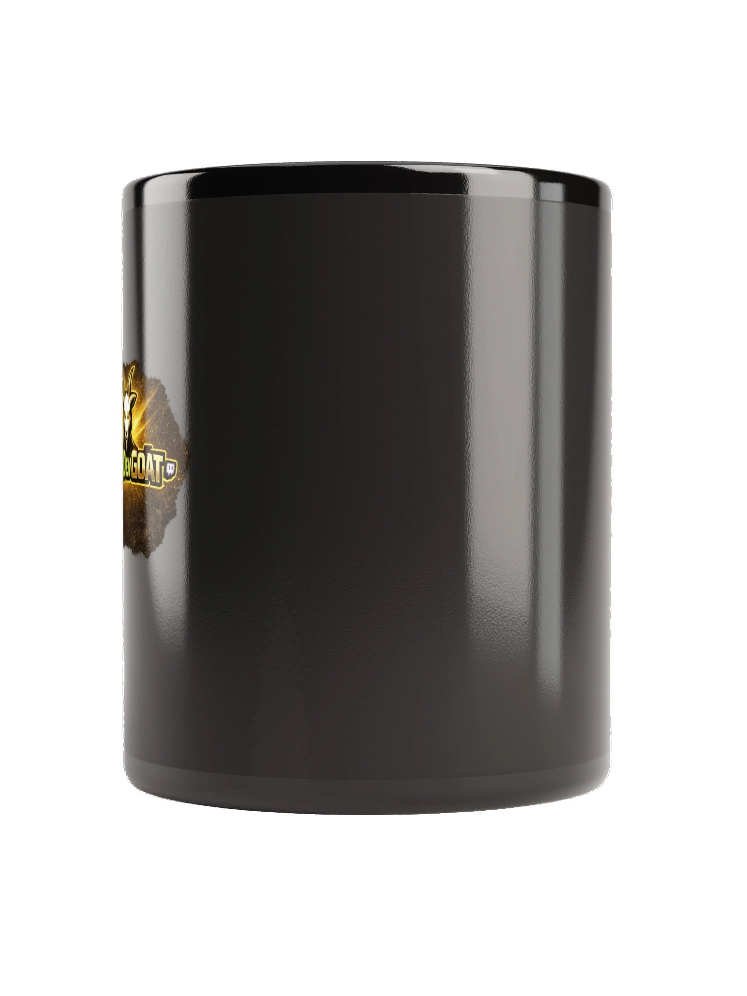NxtDevGOAT Gold Logo Black Mug product image (2)