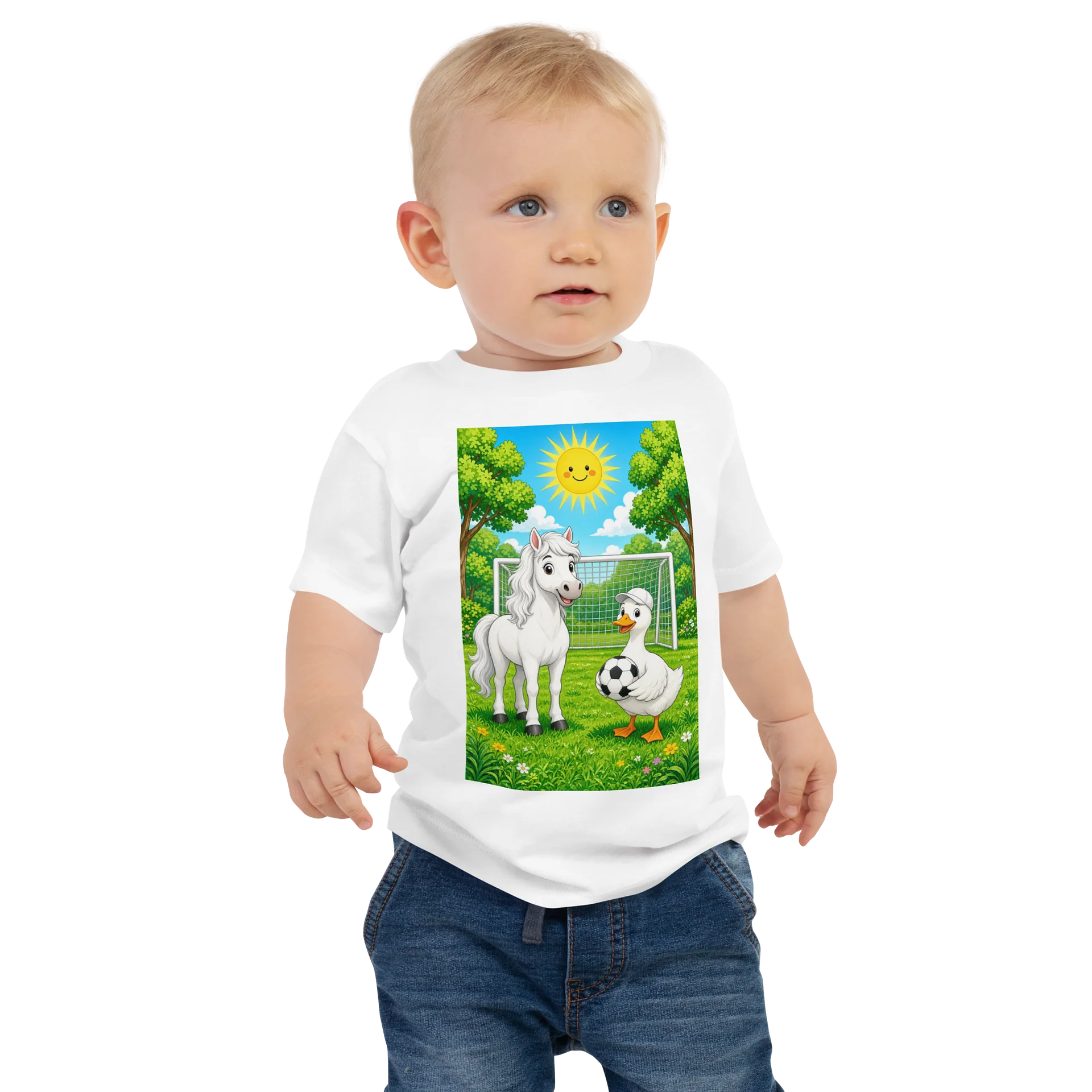 Soccer Duck & Horse Sunshine Tee product image (1)