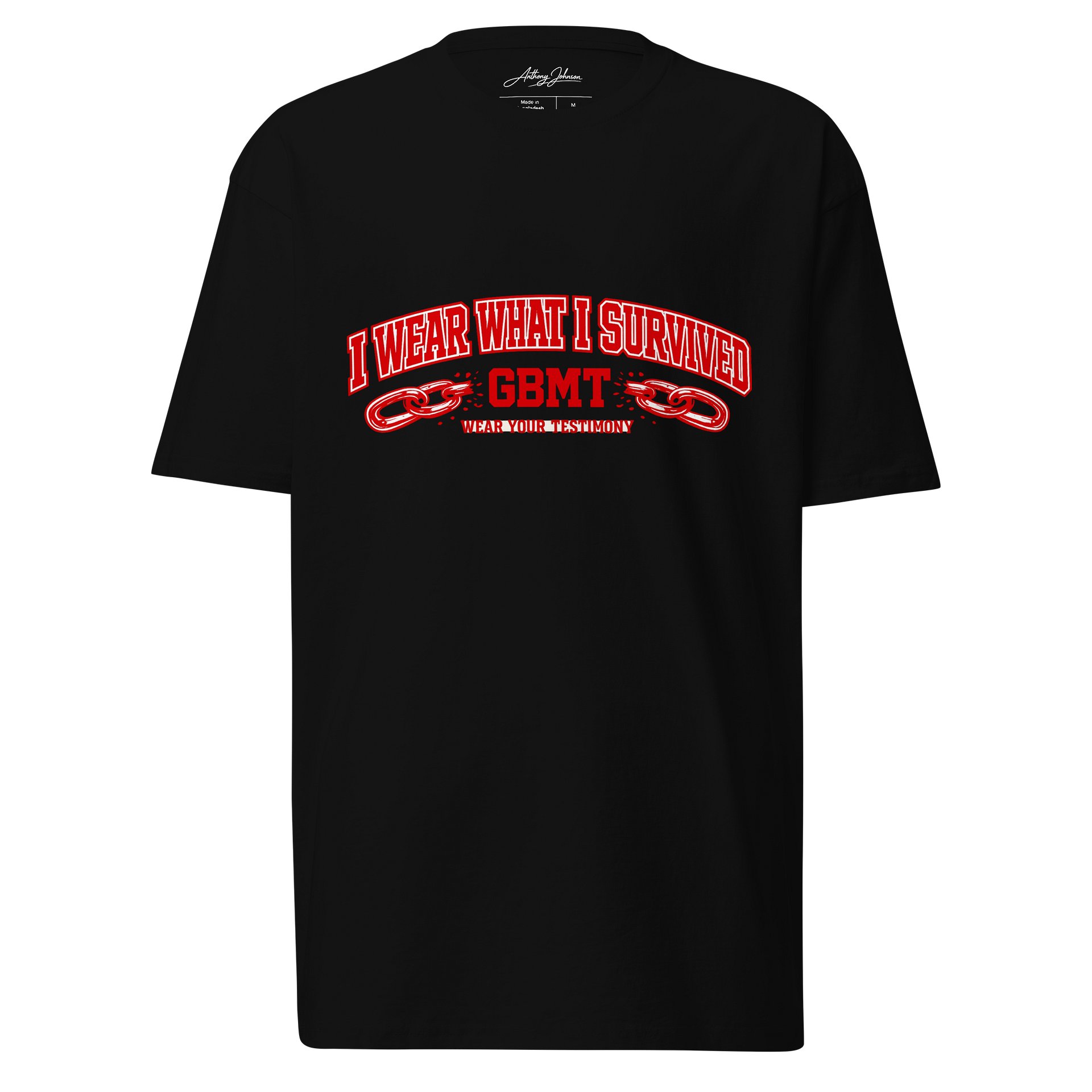 I Wear What I Survived Black GBMT Tee product image (1)