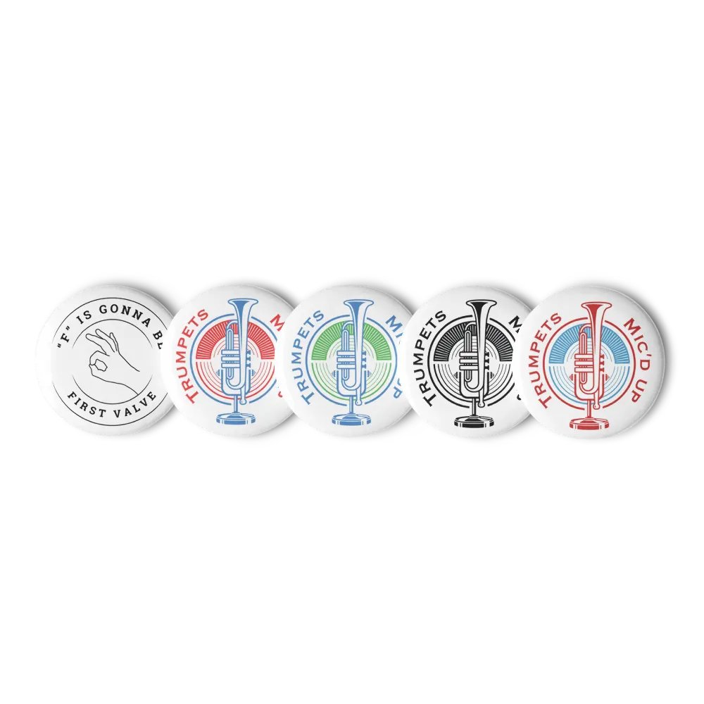 TMU Logo Pins (Set of 5) product image (6)