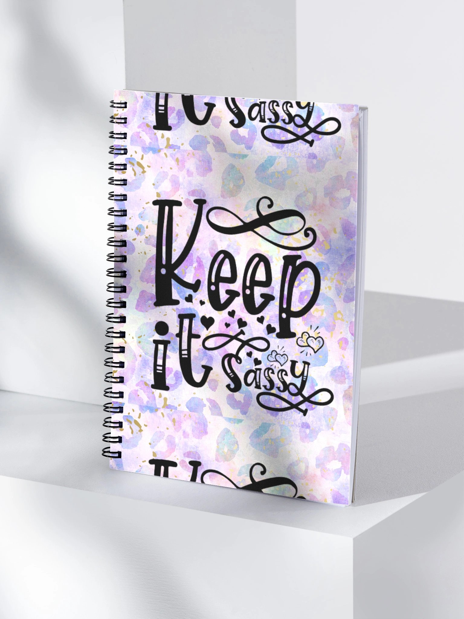 Sassy Spiral Notebook product image (4)