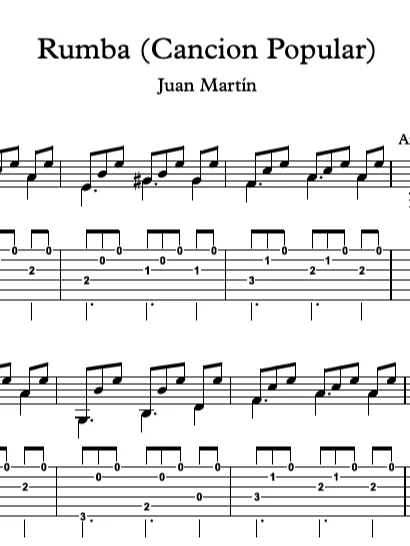 Rumba Cancion Popular by Juan Martín product image (2)