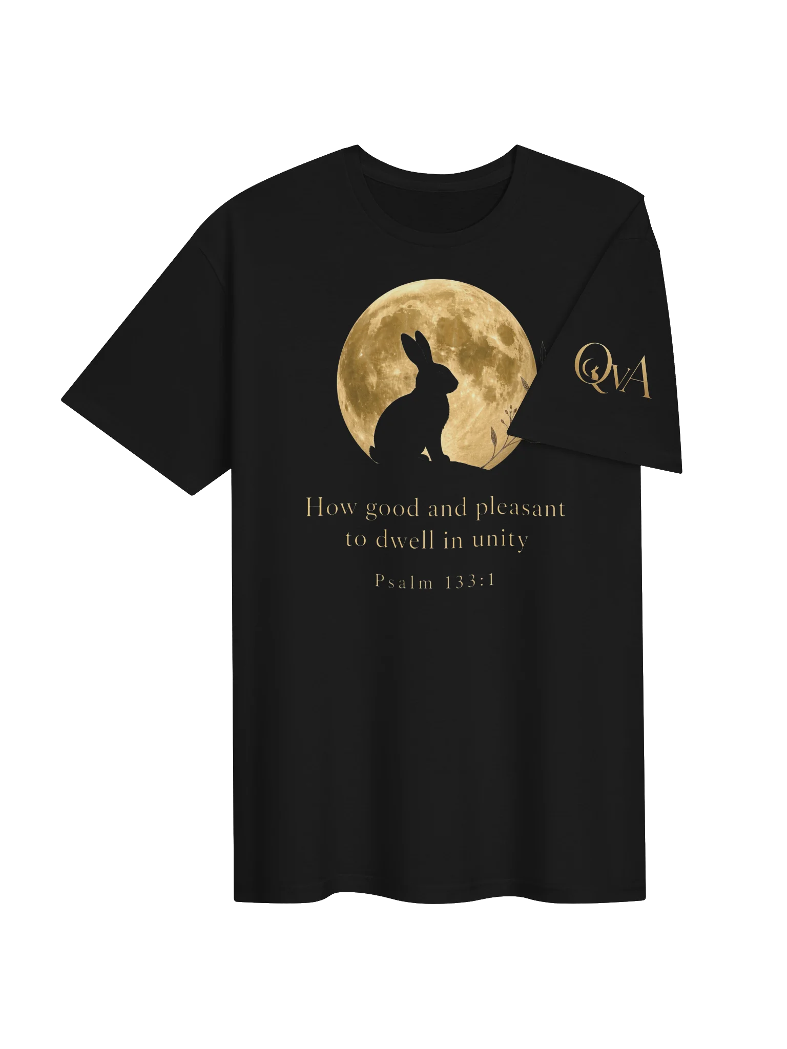 Mid-Autumn Moon Rabbit Tee - Unisex product image (4)
