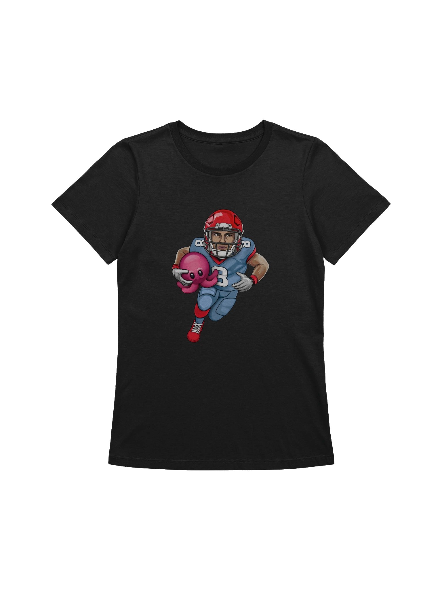 Classic octopus women’s soft tee product image (1)