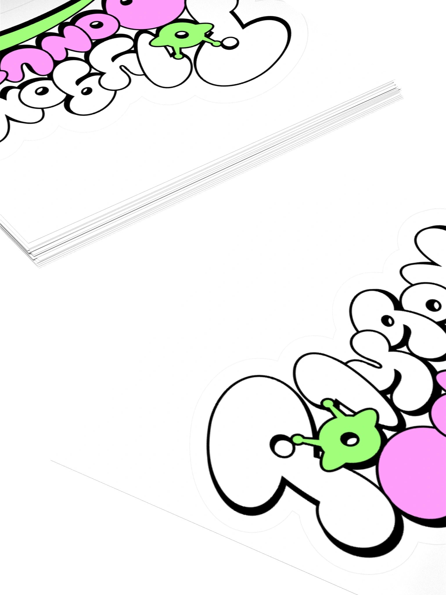 Polygon Donut Logo Sticker product image (4)