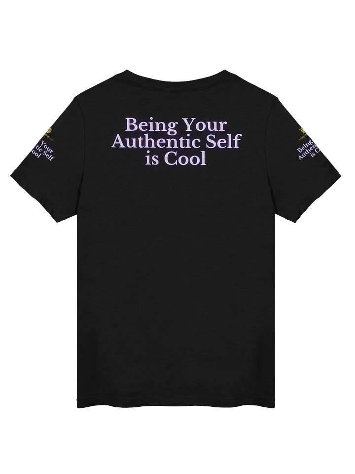 WigganOfficial "Being Your Authentic Self Is Cool" Women's Relaxed V-Neck T-Shirt. product image (2)