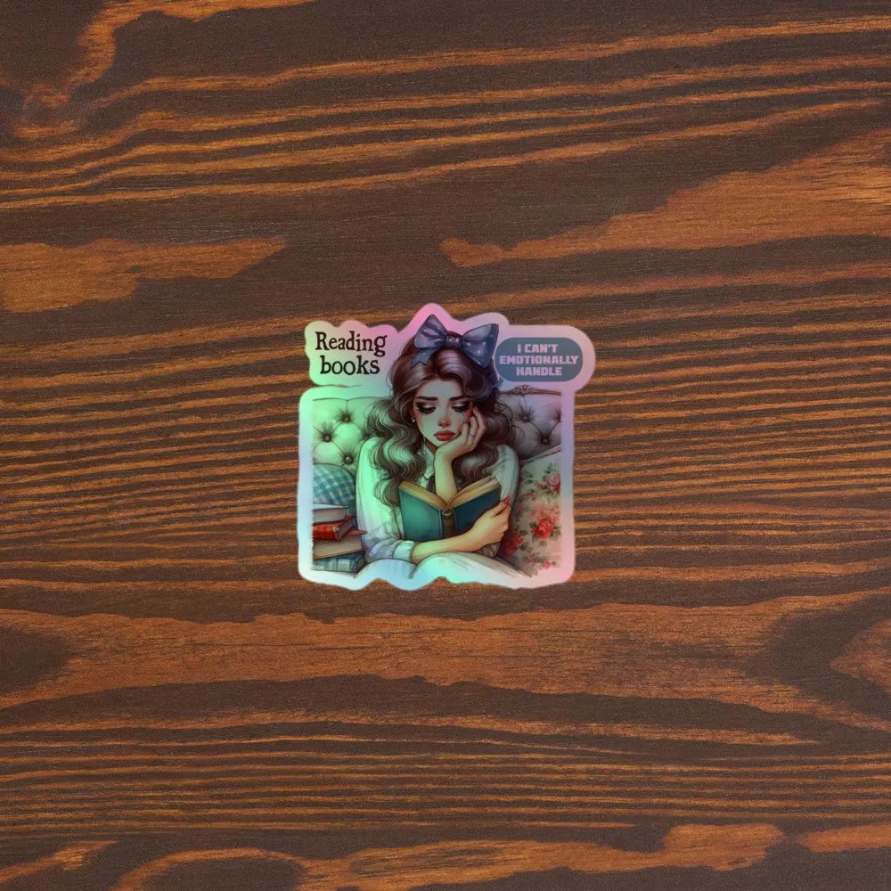 Reading Books Sticker product image (5)