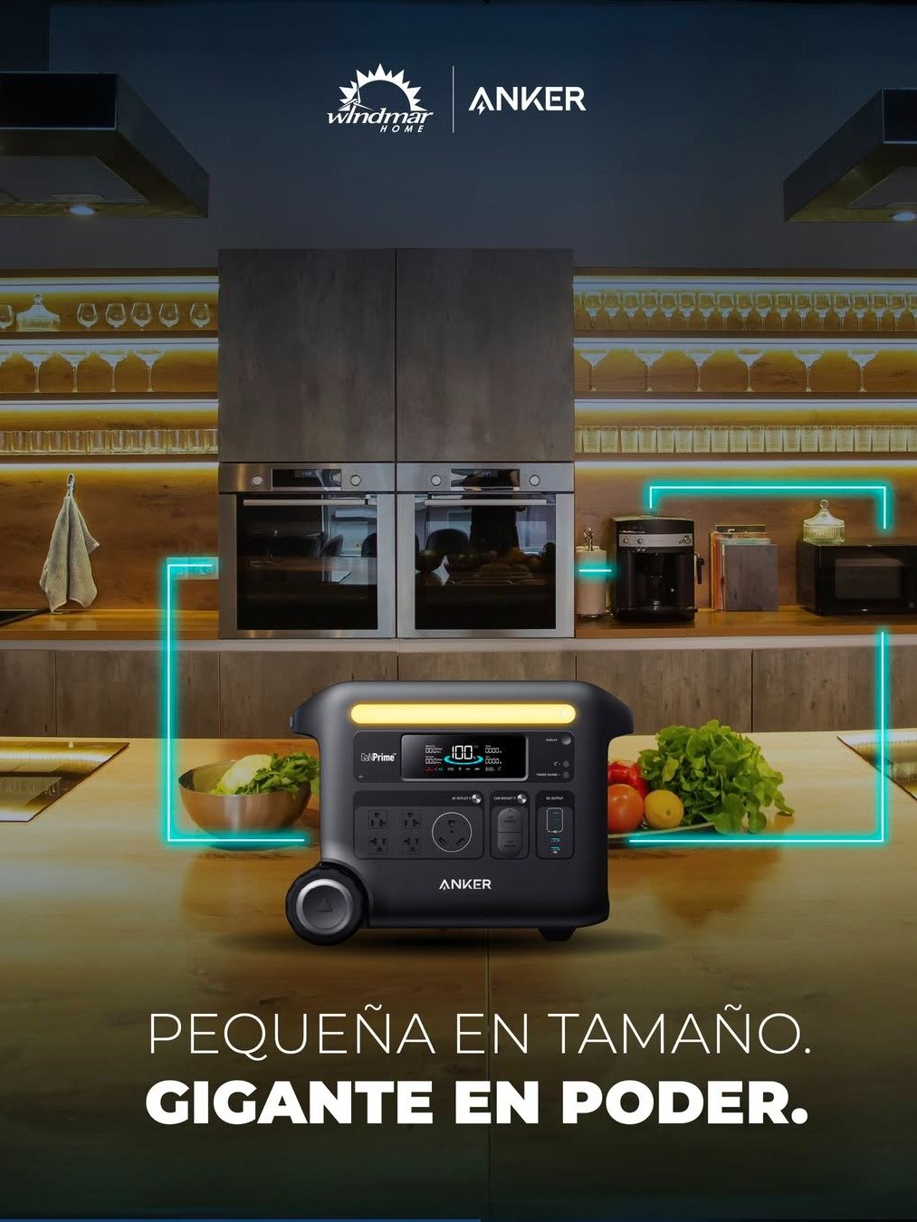 Anker SOLIX F2600 - Generador Portátil de Energía 2400Wh (2800Wh Peak) product image (2)