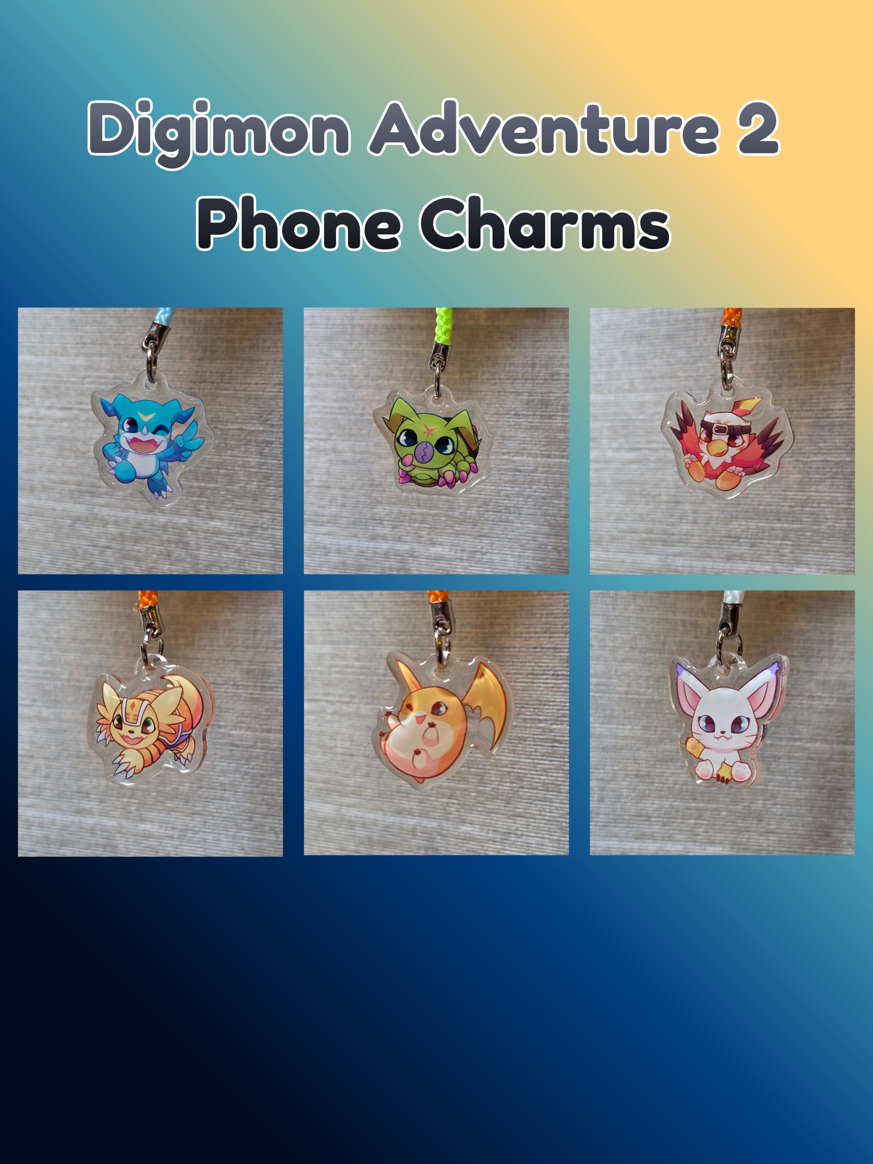 Digimon Adventure 2 - Phone Charm product image (1)