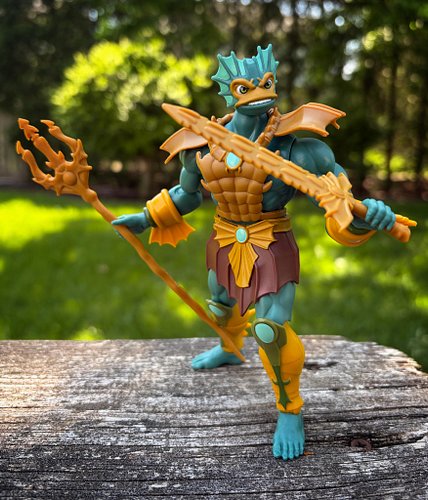 I’m skipping most of the 200x MOTU figures but getting some of the more distinctive redesigns. And I love a Mer-man figure. #...