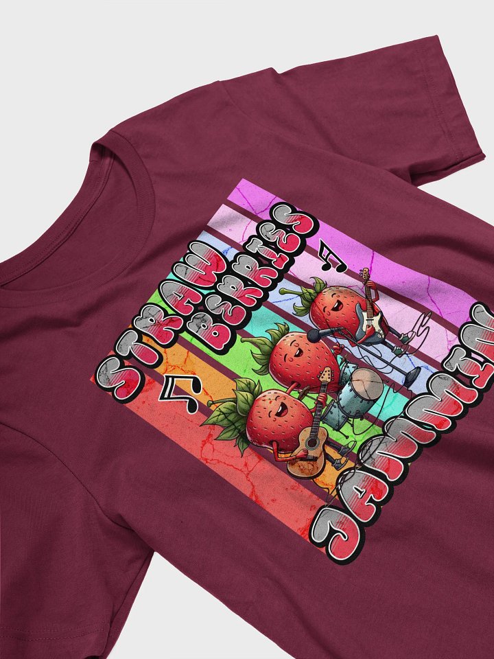 Strawberries Jammin Band T-Shirt product image (2)