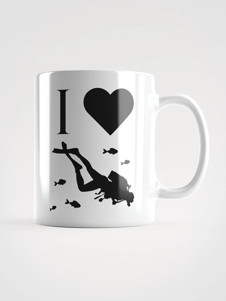 I ❤️ Scuba Diving Mug product image (1)