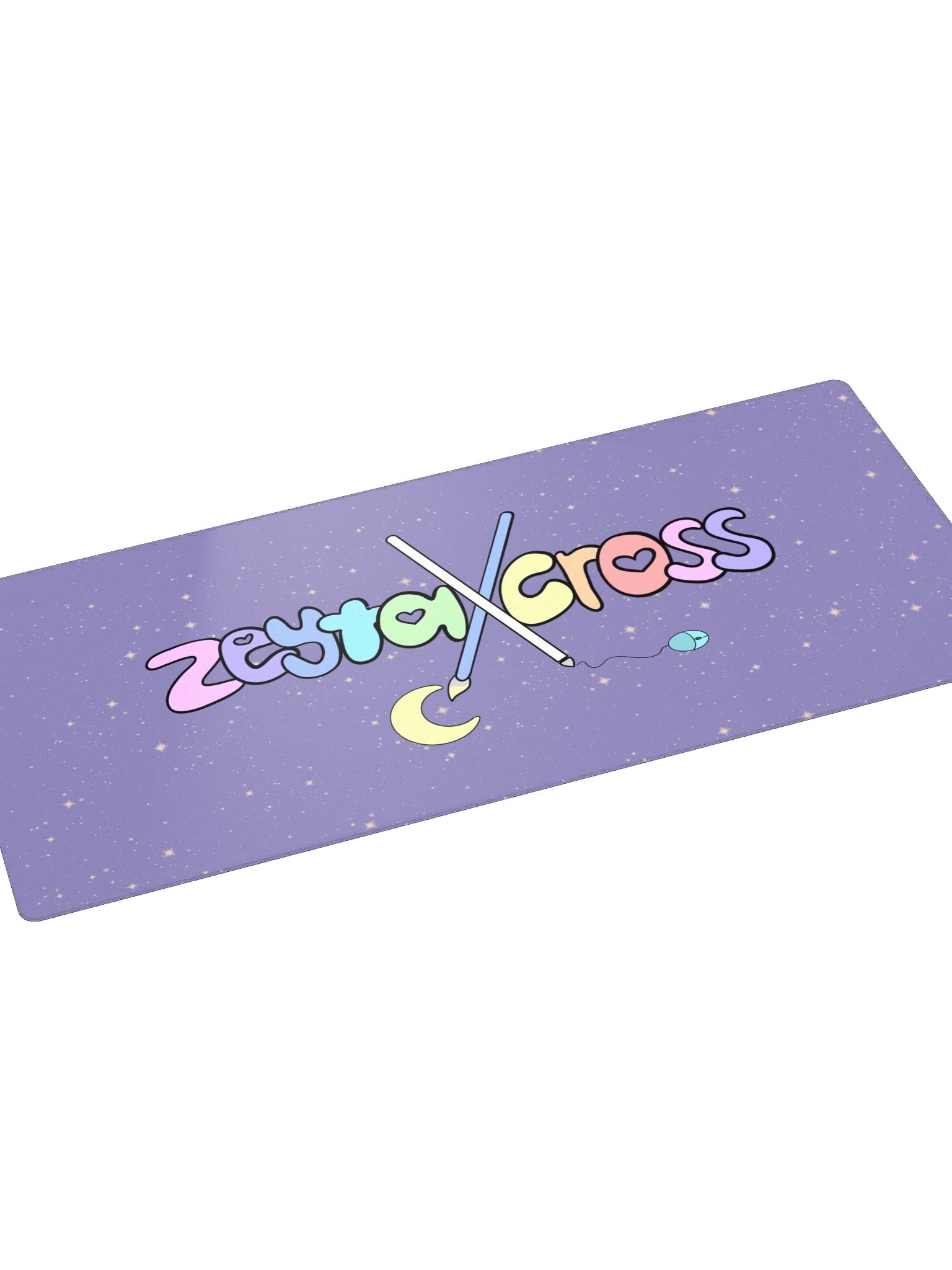 Zeyta Cross Logo with Sparkles Gaming Mousepad product image (3)