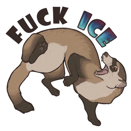 F Ice Ferret - Downloadable Sticker product image (1)