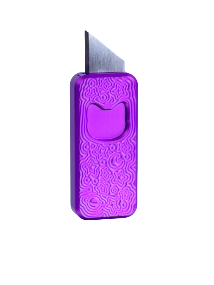 Evan and Katelyn Fidget Blade Box Opener - Purple Special Edition product image (1)