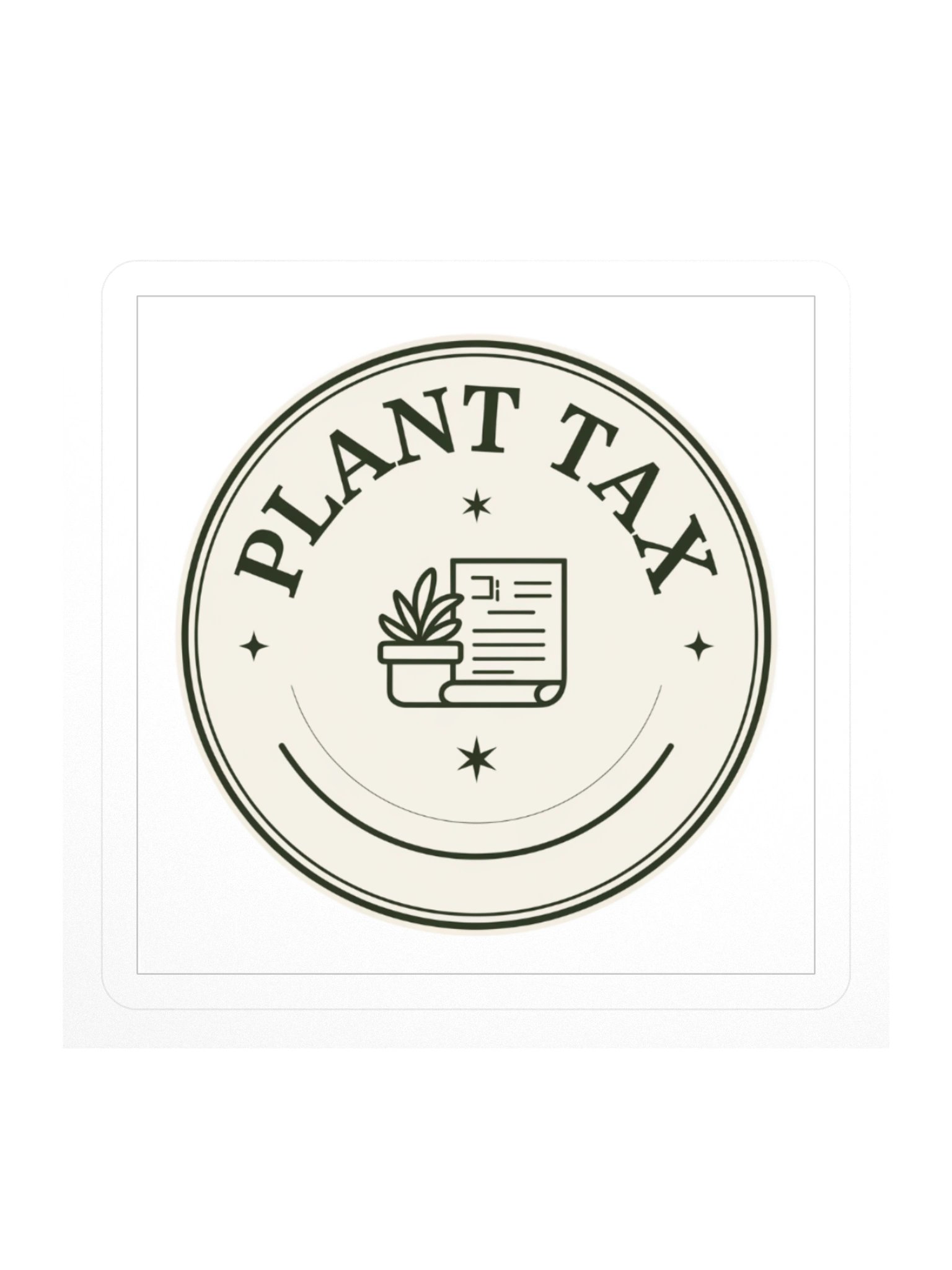 Plant Tax — Sticker product image (1)