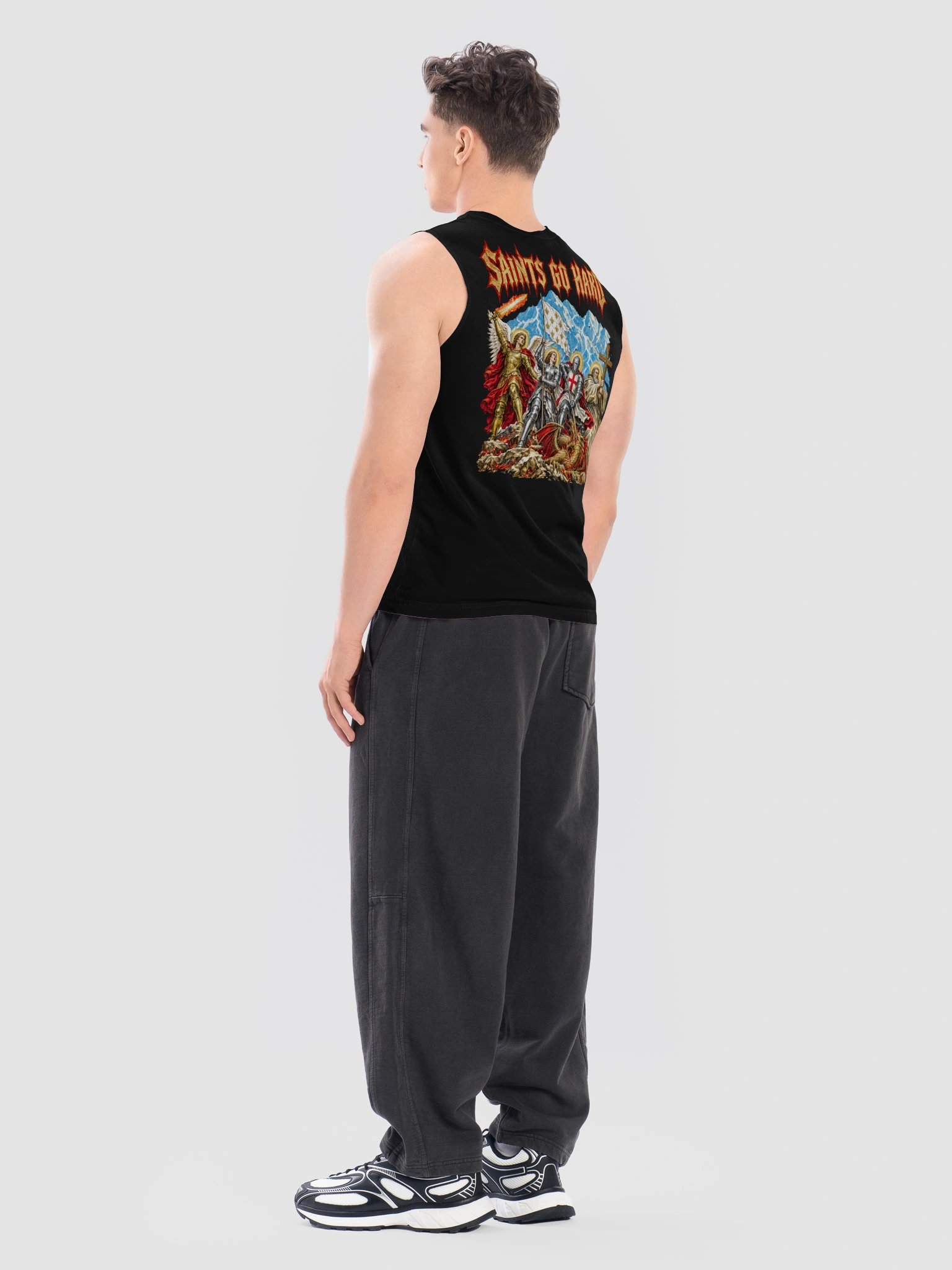Saints Go Hard Muscle Tank product image (10)